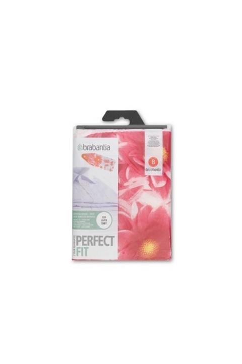 Brabantıa 005-01- 124X38Cm (B) Ütü Masası Kılıfı - 2Mm Sünger Pınk Santını Desenli