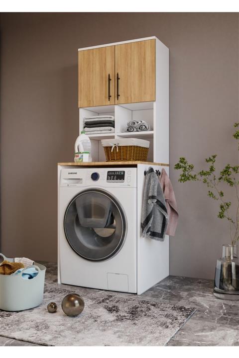 BERLİN FURNITURE Bone Çamaşır Mak. Dolabı