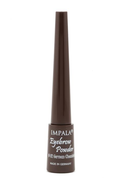 IMPALA IMPLALA Kaş Pudrası - Eyebrow POWDER No: 2 GERMAN CHOCOLATE