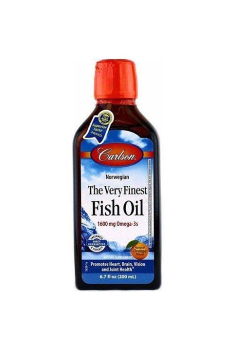Carlson Portakal Aromalı 200 ml Balık Yağı Şurubu