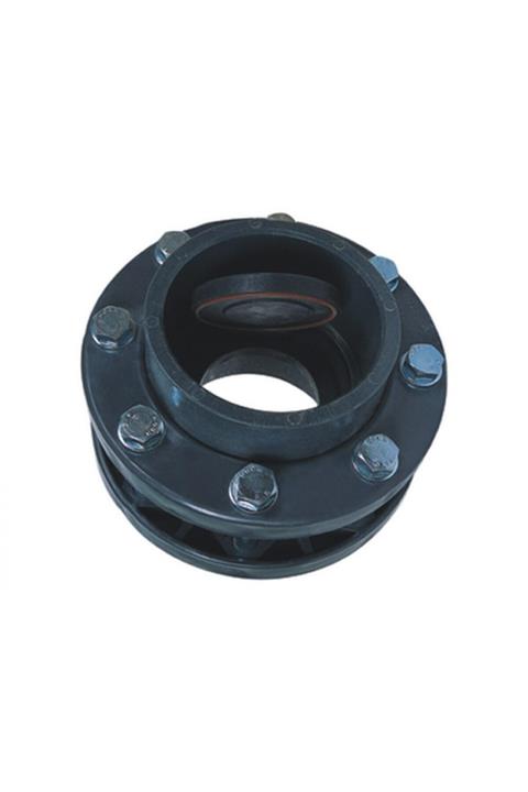 Gemaş Pvc Çalpara Çekvalf Kole Flanşları Ve Civatalı Komple 225mm