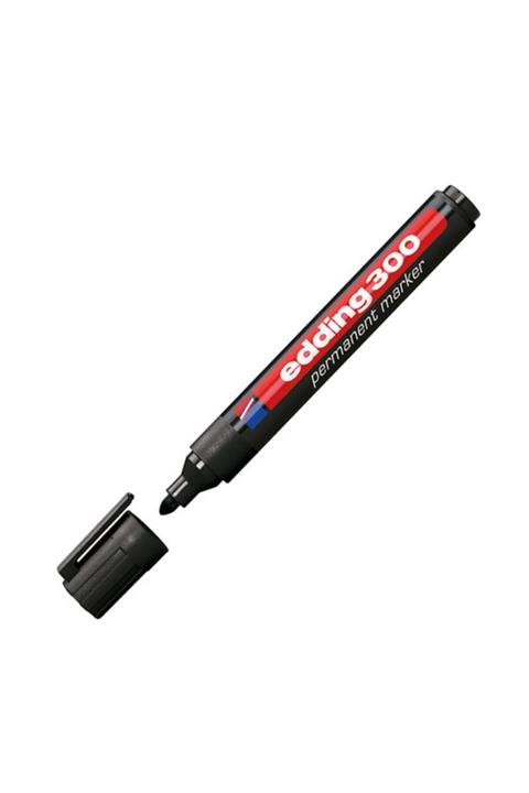Edding Eddıng E-300 Siyah Permanent Markör Kalem