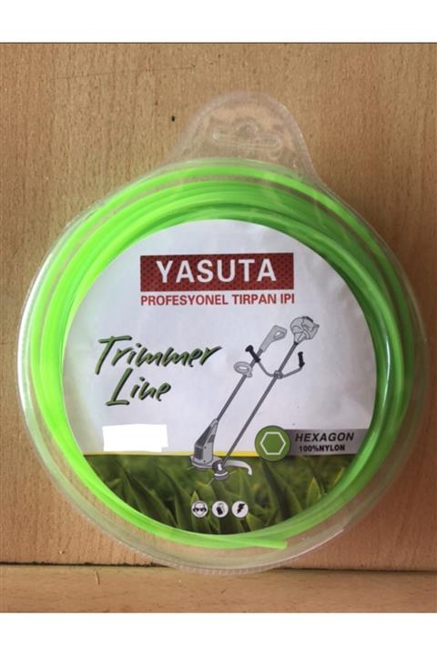 yasuta 3,30 Mm. 46 Mt. Yuvarlak Tırpan Misinası Ot Çim Kesme Ipi