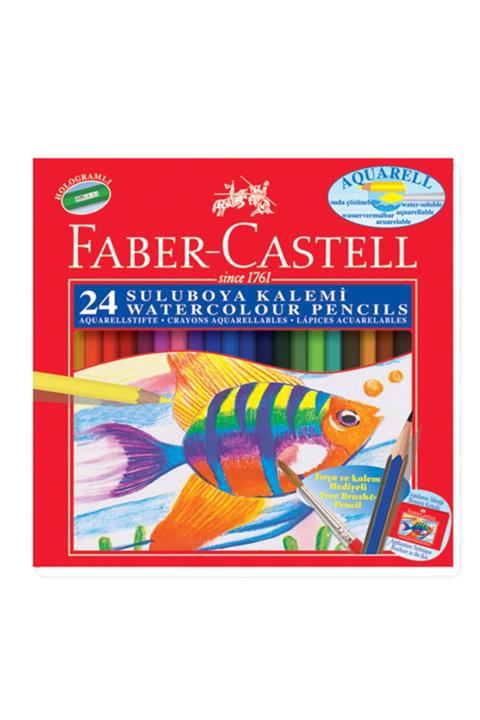 Faber Castell Faber-castell Sulu Kuru Boya Karton Kutu 24 Lü 5171 110624