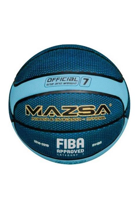 MAZSA Basketbol Topu Badminton Topu Ind Out Mavi