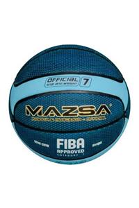 MAZSA Basketbol Topu Badminton Topu Ind Out Mavi