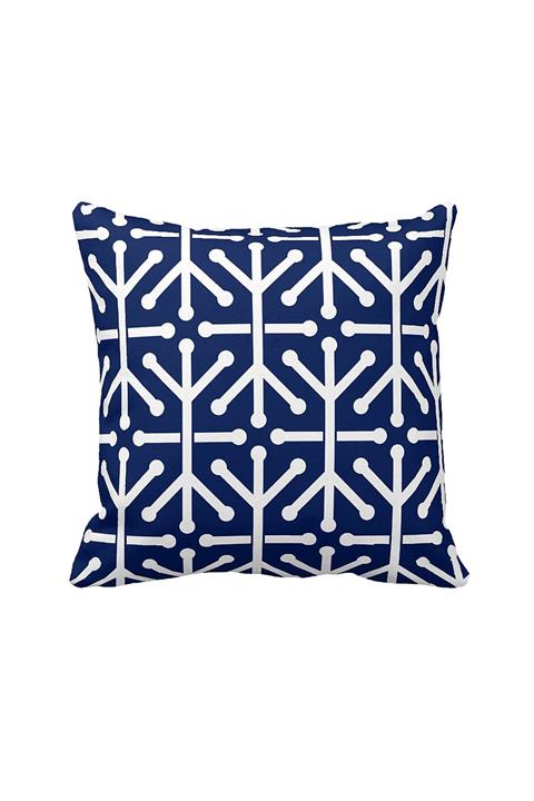 Beauty Crafts 43x43 cm Pine Yastık Lacivert BCPL121