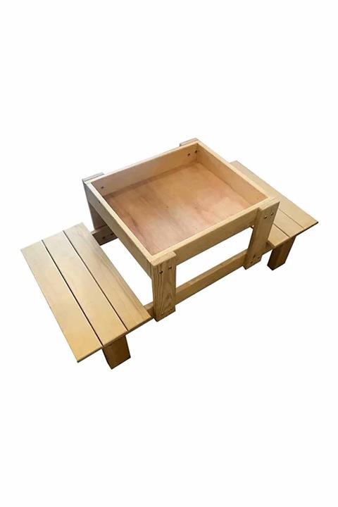 Mummy's Baby Mummy's Ahşap Çocuk Kum Havuzlu Masa Küçük