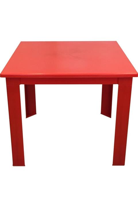 Fiore Çocuk Masası Plastik Kırmızı H40 1-3 Yaş Için