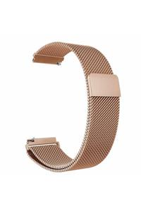 Xiaomi Mi Watch Color (22mm) Krd-12 Akıllı Saat Kordonu Metal Örgü Hasır Kordon Kayış Bileklik