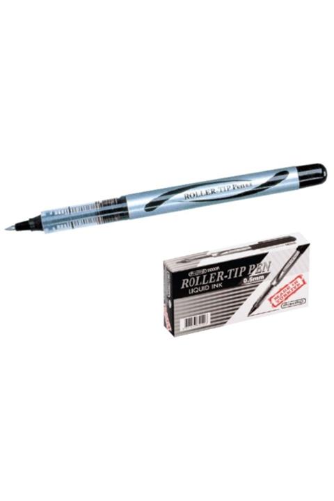 Aihao Mikro 2000 A Roller Tip Pen Pilot Kalem Siyah 12'li Kutu