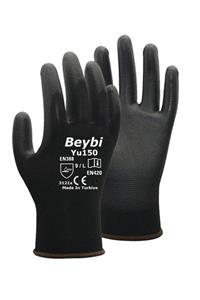 Beybi Nylon Örgü Pu Montaj Eldiveni Antistatik