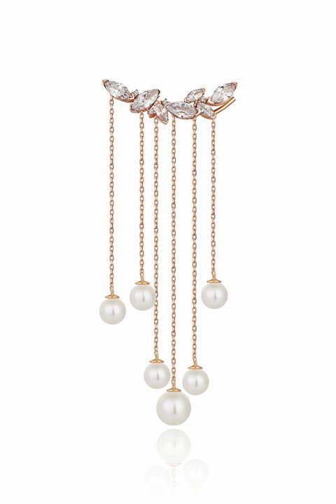 Altınbaş Altın İnci Küpe INCKP013-24711