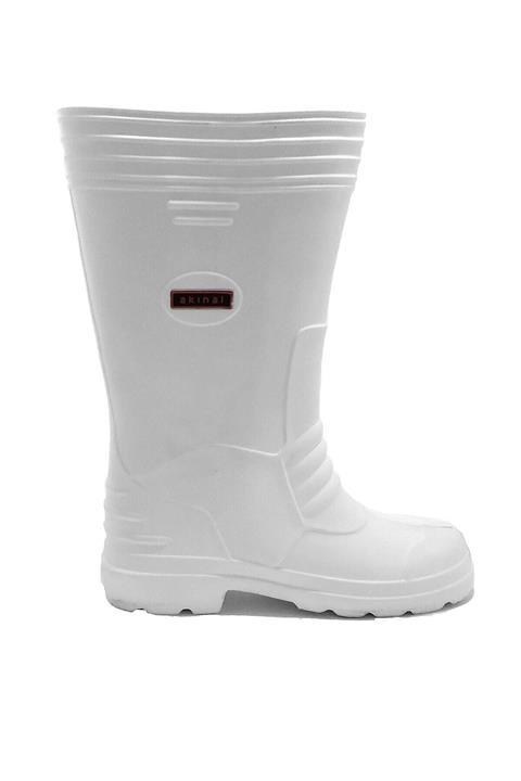 AKINAL Eva Beyaz Gıda Çizmesi