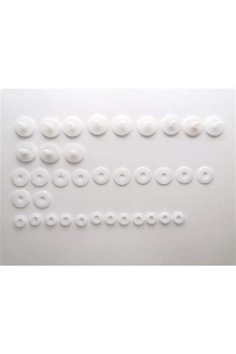 Sihirlihalka 1.kalite Amigurumi Eklem Aparatı 5 Adet 15 Mm + 5 Adet 30 Mm