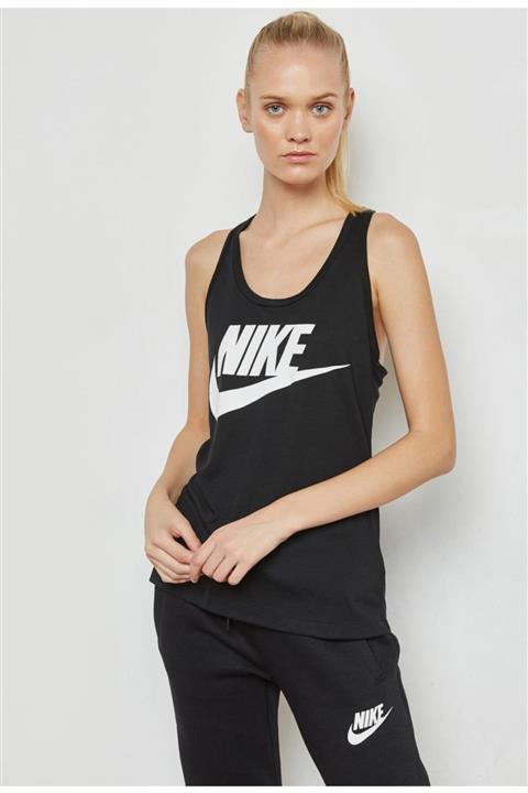 Nike Sportwear Essential Tank Top Siyah Kadın Atlet