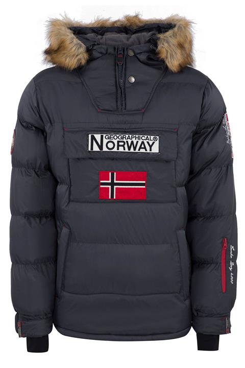 Norway Geographical Erkek Koyu Gri Parka BILBOQUET
