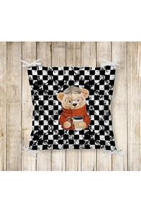 DECOSEW Teddy Bear Figürlü Tasarım Sandalye Minderi 069