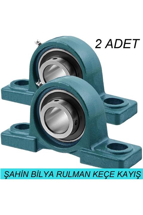 Şahin Bilya Ucp 209 Yataklı Rulman P209 Bilyalı Yatak 45mm Iç Ölçü (2.li Paket)