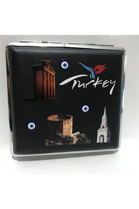 SHIVA Gift&More Deri Kaplama Sigara Tabakası