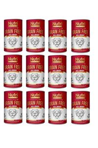 Nutri Canin Tahılsız Biftekli Köpek Konserve 400 Gr. X 12 Adet