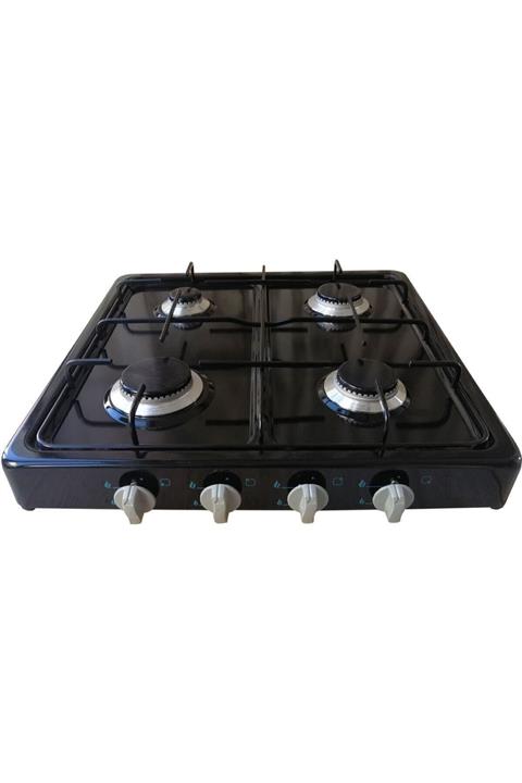 Avva Home J182 4 Dört Gözlü Tüplü Set Üstü Ocak Siyah (LPG) 4lpg-s