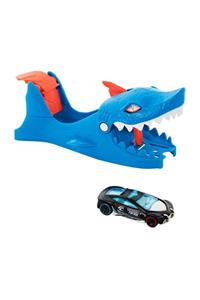 HOT WHEELS Vahşi Fırlatıcılar Serisi Shark Launcher Gvf43