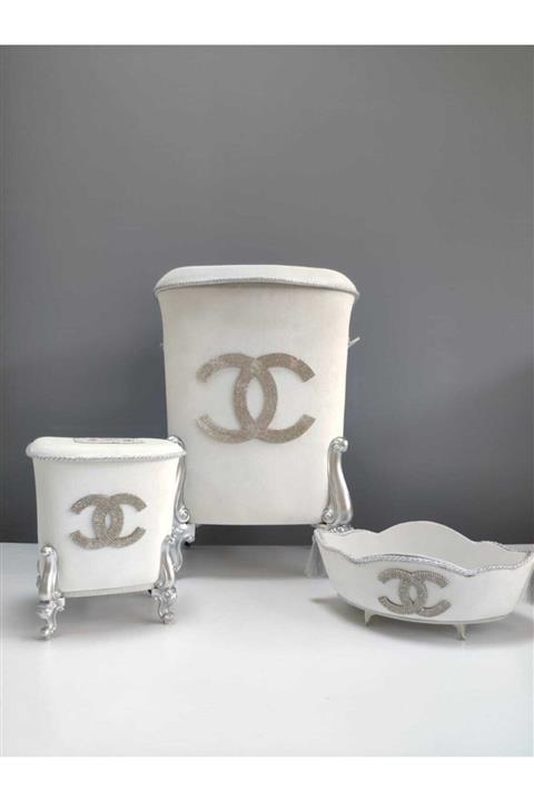 susluhomeatolyesi Kirli Çamaşır Sepeti Takımı 3 Lü