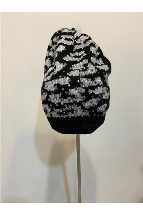 Modanur butik Taşlı Leopar Bere