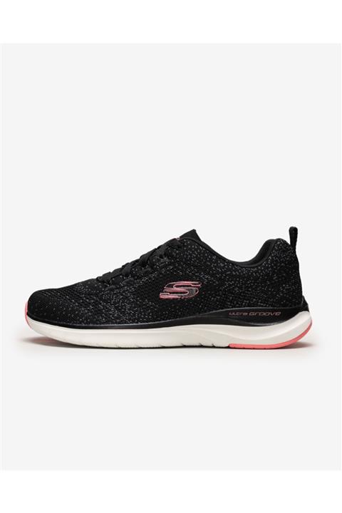SKECHERS ULTRA GROOVE Kadın Siyah Spor Ayakkabı - 149019 BKPK