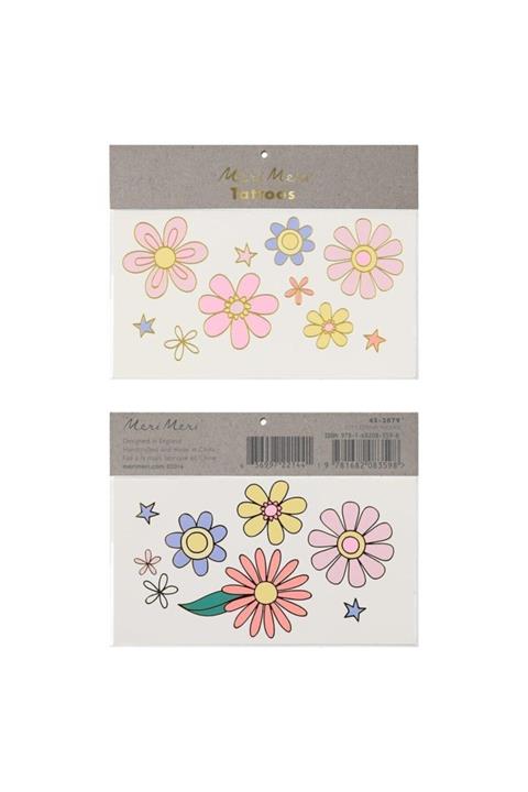 Meri Meri Psychedelic 60s Tattoos