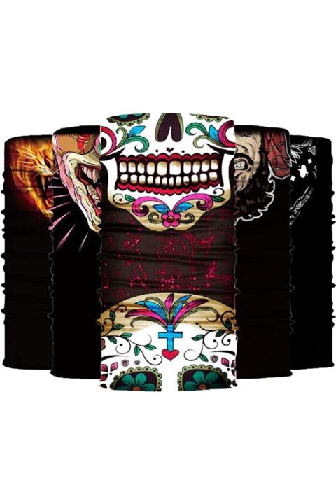 Knmaster Ragetti 5'li Paket Buff Bandana Maske Türk Markası