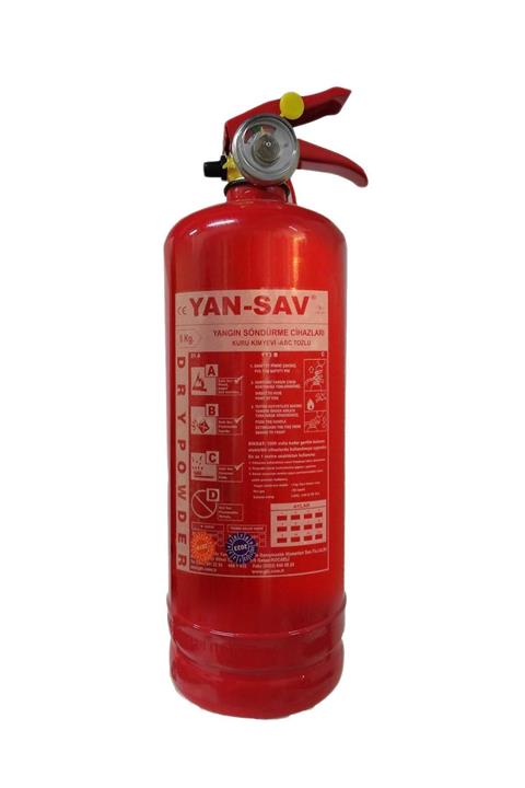 YANSAV 1kg Yangın Tüpü