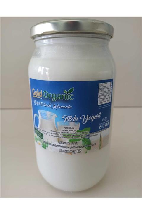 goldorganic Tuzlu Yoğurt(1 Kg Kavanoz)