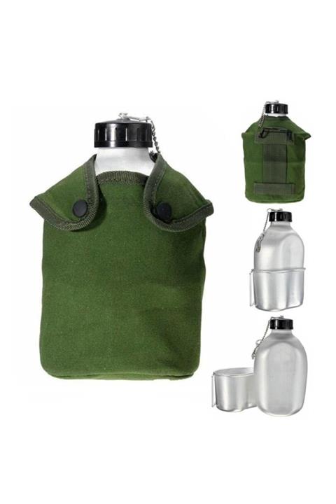 Rox Camping 0144 Taşıma Kılıflı Alüminyum Matara Kap Seti