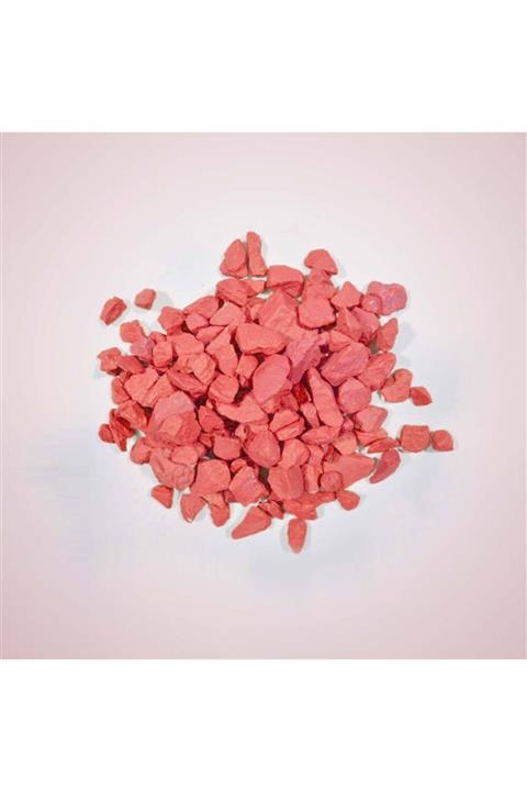 Aker Hediyelik Bebe Pembe Dekoratif Teraryum Taşı 500gr Renkli Saksı Akvaryum Çakıl Taşı El Işi Süsleme Malzemesi