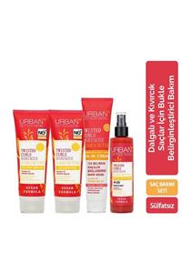 Urban Care Twisted Curl Hibiscus & Shea Butter Serisi 4'lü Set - Sülfatsız