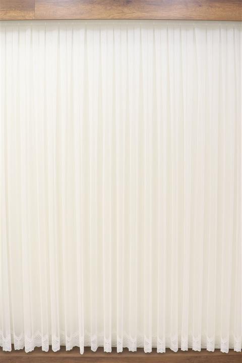 Taç Yeni Özel Üretim Alt Etekli Grek Zemin Düz Tül