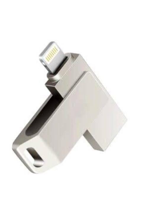 AŞKSESUAR Iphone & Ipad Uyumlu 128gb Otg 3.0 Lightning To Usb Metal Otg 128 Gb
