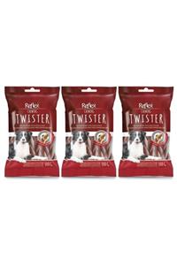 Reflex Chewıng Twister Kümes Ve Av Hayvanlı Köpek Ödül 100 Gr X 3 Adet