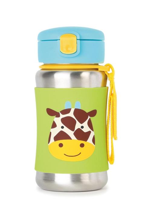 Skip Hop Pipetli Paslanmaz Çelik Termos Zürafa