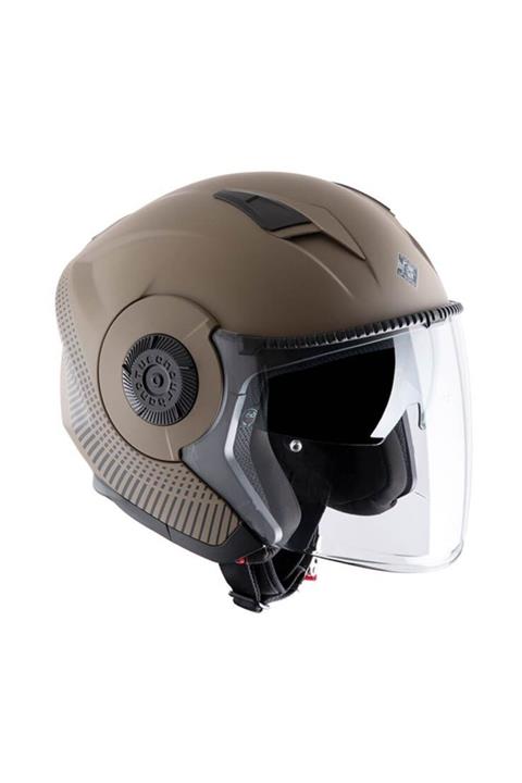 Tucano Urbano El Tange Yarım Kask Mat Kum Kahvesi