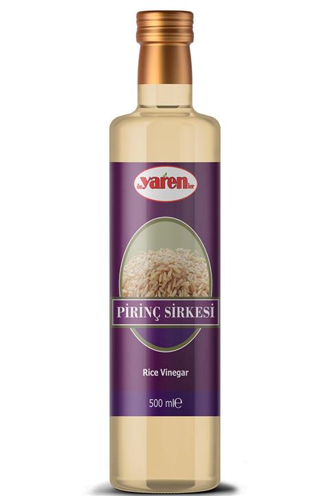 Yaren Doğal Ürünler Katkısız Pirinç Sirkesi 500 Ml Doğal Fermente