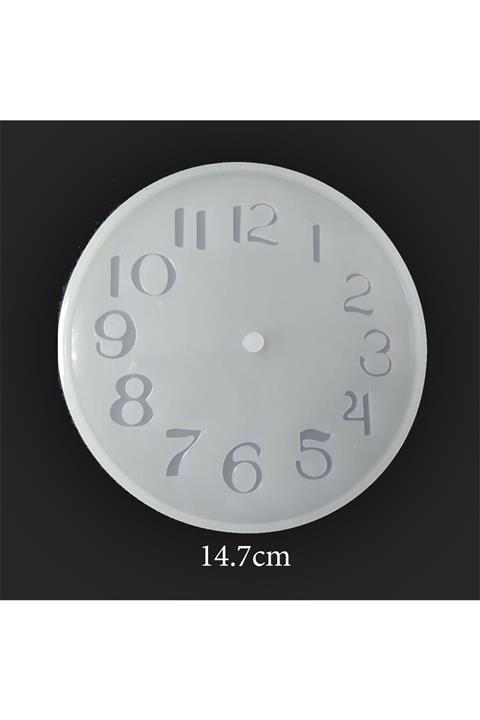 Hobizubi Reçine Epoksi Saat Kalıbı 14.7 Cm - 197