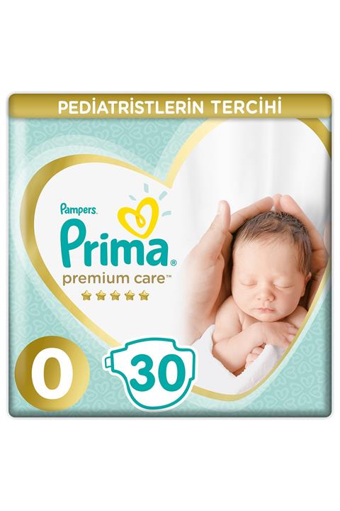 Prima Bebek Bezi Premium Care 0 Beden Prematüre Tekli Paket