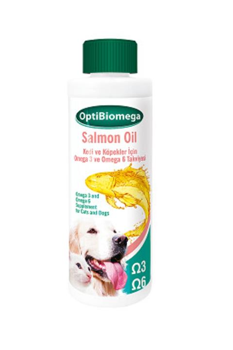 Pet Active Optibiomega Deri Tüy Ve Sindirim Destekleyici Somon Balık Yağı 250 Ml