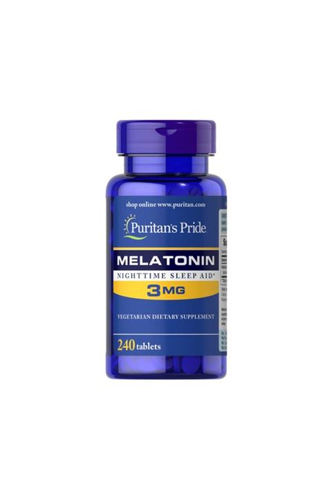 Puritan's Pride Melatonin 3 Mg 240 Tablet