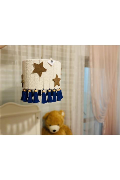 sis concept Çocuk-bebek Odası Makrome Yıldız Avize