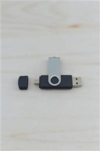 özel hediyem Özelhediyem 16gb Otg Android Cihazlar Ile Uyumlu Usb Flash Disk Siyah