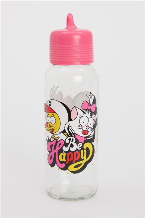 DeFacto Unisex  Lisanslı Cam Su Şişesi